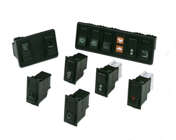 Sprague Devices electric rocker switches